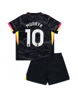 Chelsea Mykhailo Mudryk #10 Alternativní dres pro děti 2024-25 Krátký Rukáv (+ trenýrky)